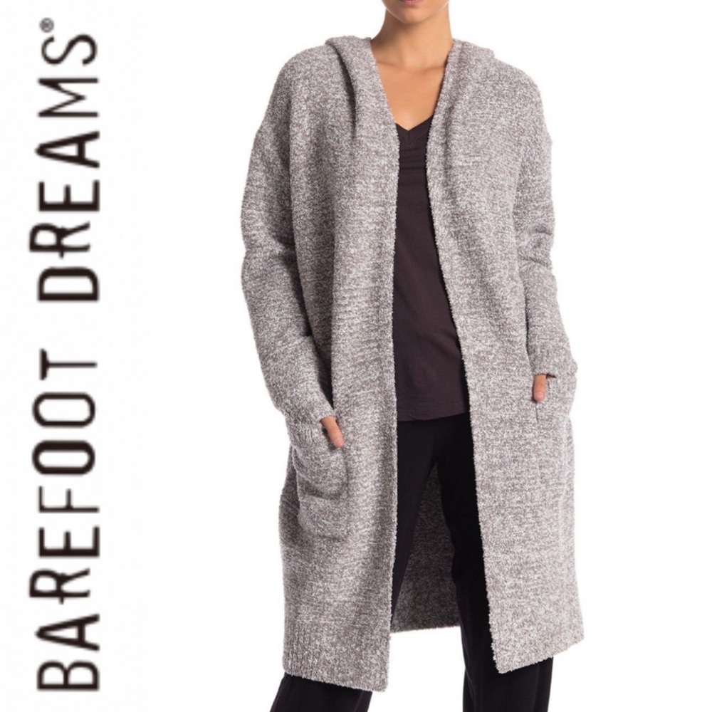 Barefoot Dreams Cozychic long knit  Cardigan oversized Lounge Coat